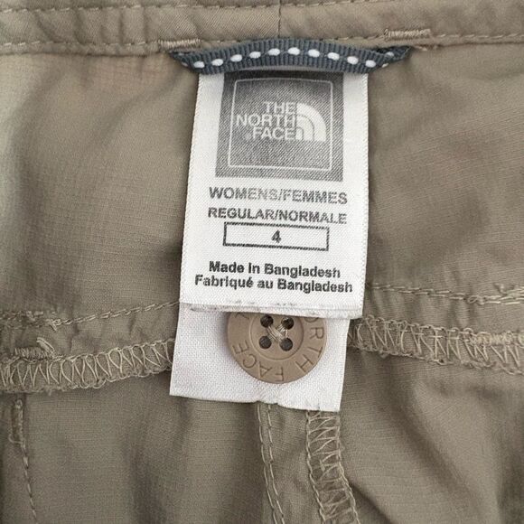 The North Face Tan Shorts Size 4 - Picture 3 of 7